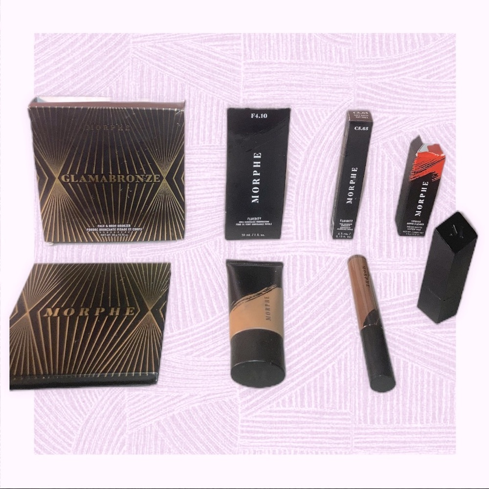 NIB Four Piece Morphe Make Up Bundle